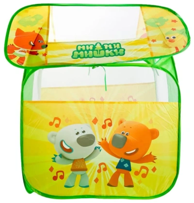 Играем Вместе Палатка детская игровая «МиМиМишки» 83х80х105см.