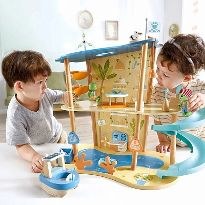 Детский игровой набор "Океаническая спасательная станция"