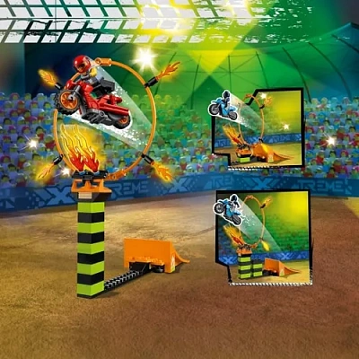 Конструктор LEGO CITY Stunt Состязание трюков