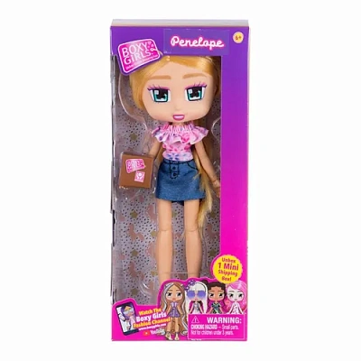 1toy Кукла Boxy Girls Penelope 20 см. с аксессуаром в 1 коробочке,