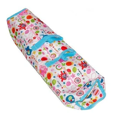 Кроватка для куклы «Фантазия«разборная,голуб.,43х35х62см