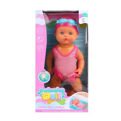 Пупс-кукла, плавающая в воде