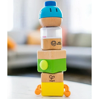 Развивающая игрушка для новорожденных "4 навыка" (слух, зрение, тактильность, моторика) 
