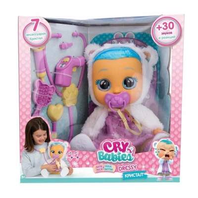 Край Бебис Кукла Кристал заболела интеракт. плачущая с акс. Cry Babies