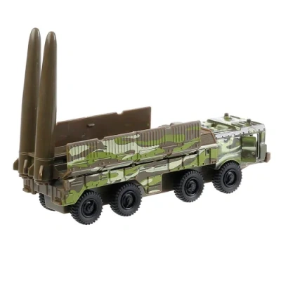 ТМ ТЕХНОПАРК. МАШИНА МЕТАЛЛ. ОТРК ИСКАНДЕР 15СМ, ОТКРЫВ. ДВ., ИНЕРЦ, ПОДВИЖ.ЭЛЕМ. В КОР