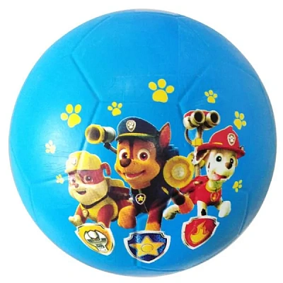 Щенячий патруль. Мяч футбольный, резина, 22 см, безкамерн.