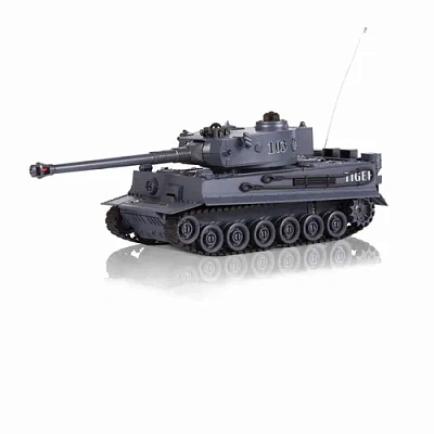 Танк р/у Mioshi Army "Танковый Бой: Тигр-МI" (33 см, стрельба и/к лучами, 1:28, движение 360°,  свет
