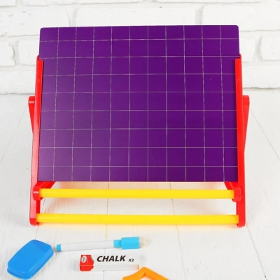 Доска магнитная с алфавитом на магнитиках и акс.