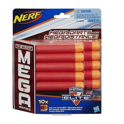 NERF Комплект 10стрел для бластеров