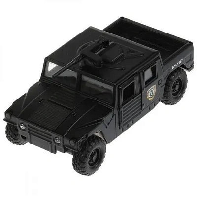 Машина металл АРМЕЙСКИЙ ВНЕДОРОЖНИК ПИКАП 12 см, двери, багажн, 
