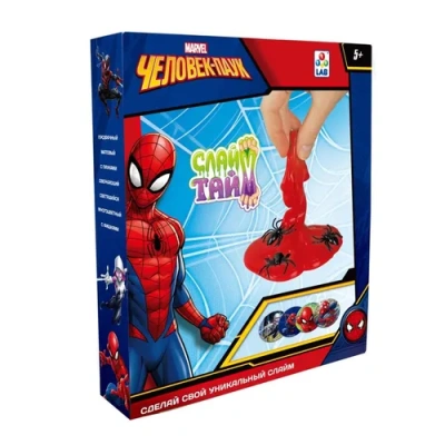 Слайм тайм Набор «Человек паук» в кор. 25,5x22,5x5 см