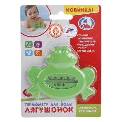 УМКА Термометр для ванной «Лягушка»