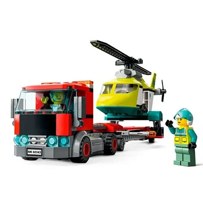 Конструктор LEGO CITY Great Vehicles Грузовик для спасательного вертолёта