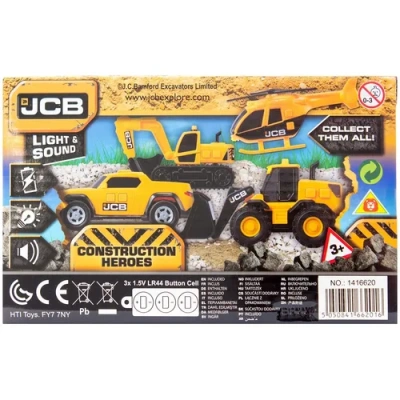 Погрузчик JCB (свет, звук) 