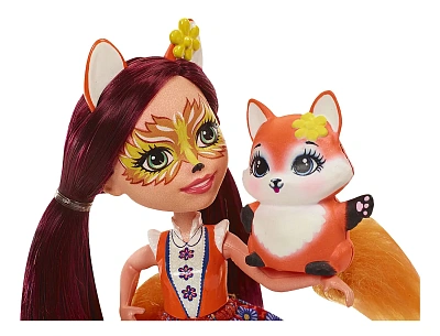 Enchantimals Кукла Фелисити Лис 15см