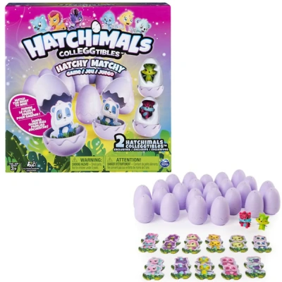 Hatchimals Настольная игра memory + 2 коллекционные фигурки