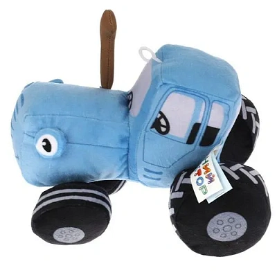 Игрушка мягкая СИНИЙ ТРАКТОР 18см, без чипа, в пак МУЛЬТИ-ПУЛЬТИ