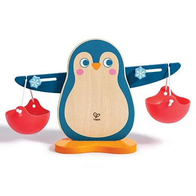 Детская развивающая игра-балансир "Пингвин" 