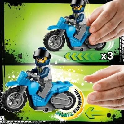 Конструктор LEGO CITY Stunt Состязание трюков