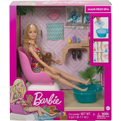 Barbie Игровой набор для маникюра/педикюра