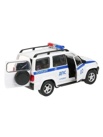 ТЕХНОПАРК Машина Полиция Патриот пласт.инерц. 21см