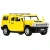 Машина металл «hummer h2» 12см, открыв. двери, инерц., желтый в кор. Технопарк