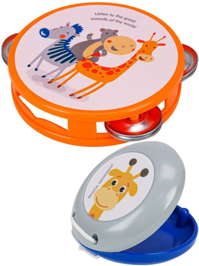 Набор музыкальных инструментов-4«Веселый оркестр» (7 инструментов,в коробке)