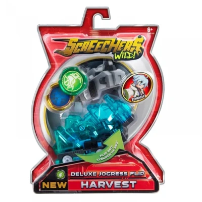 Дикие Скричеры. Машинка-трансформер Харвест л6. ТМ Screechers Wild