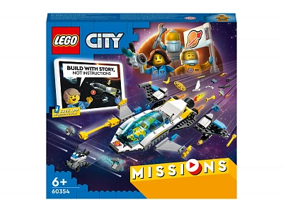 Конструктор LEGO CITY Космическая экспедиция на Марс