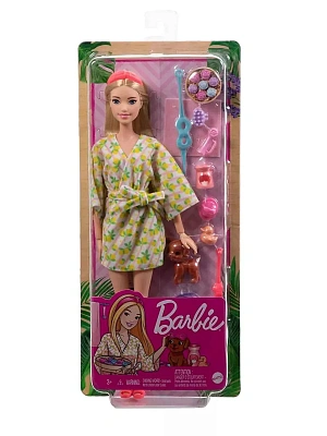 Barbie Игровой набор День SPA с питомцем