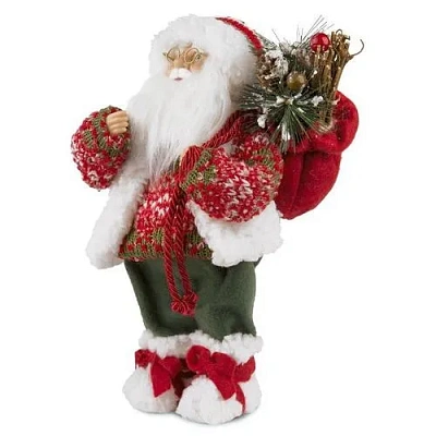 Новый Год Дед Мороз Maxitoys в Свитере и Шапке, 32 см