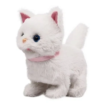 Интерактивная игрушка Mioshi Active "Котёнок: Малыш перс" (19 см, подвиж., звук., белый)