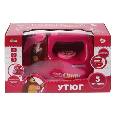 «ИГРАЕМ ВМЕСТЕ» УТЮГ «МАША И МЕДВЕДЬ» НА БАТ. СО СВЕТОМ В РУСС. КОР.