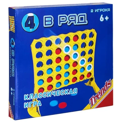 Настольная игра “ 4 в ряд“