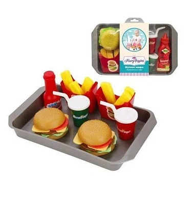 Набор посуды и продуктов "Американское кафе" серия Кухни мира.