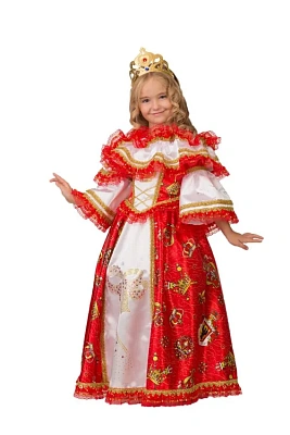 Карнавальный костюм для девочки "Герцогиня" (Платье)  (Сказочная страна) р.140-72