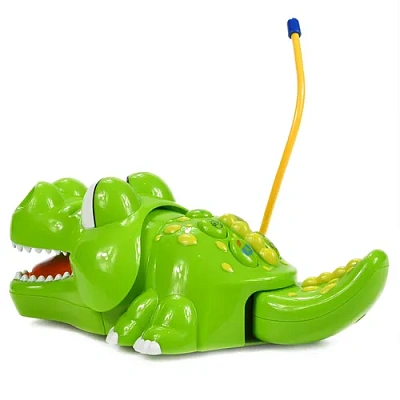 Игрушка р/у Mioshi Tech "Добрый крокодильчик" (22х9,5 см, 2 канала,  свет., звук, зелёный)