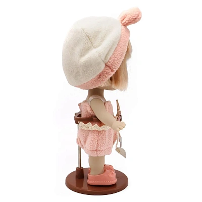 Кукла Baby Cute 18 см в розовом костюме от Funky Toys 