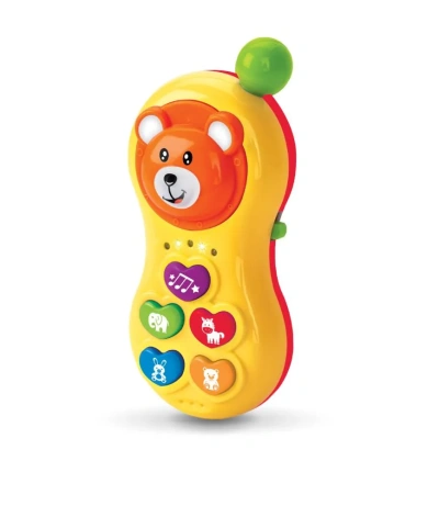 ОБУЧАЮЩИЙ ТЕЛЕФОН «МИШКА» ТМ «УМКА» НА БАТ. 10 ПЕСЕН В.ШАИНСКОГО