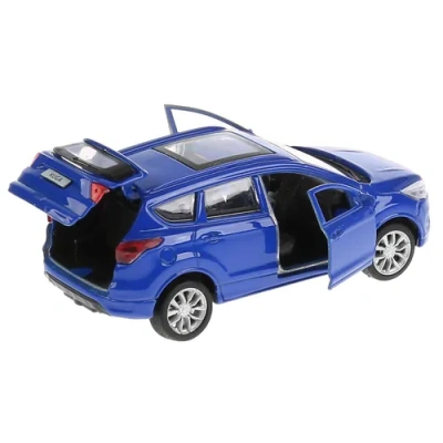 ТМ Технопарк. Машина металл «FORD KUGA» 12см, открыв. двери, инерц, СИНИЙ