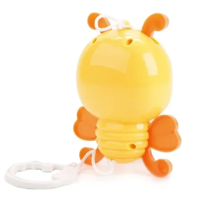 УМКА Игрушка музыкальная «Пчелка» с мех.заводом на блистере 11х9см.