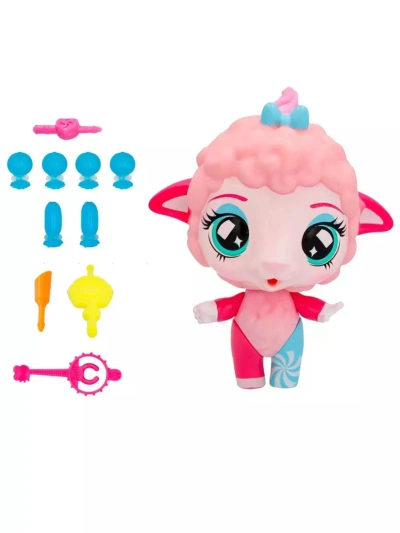 BUBILOONS W2 Игрушка-зверушка с аксессуарами Пинки