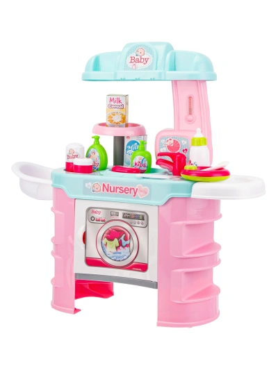 Набор «Доктор» - столик игровой, в комплекте: аксесс., необходимые для ухода за малышом.