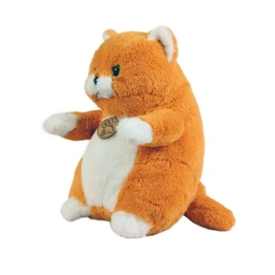 Толстый кот рыжий 20 см  Lapkin