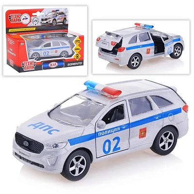 ТЕХНОПАРК МашинаKia Sorento Prime полиция 12 см