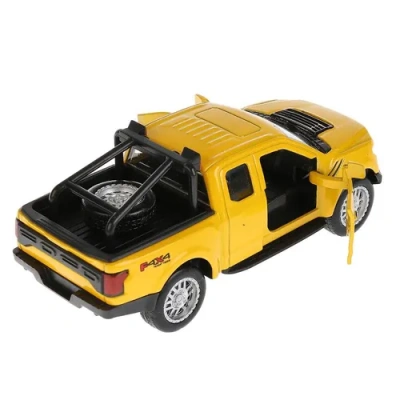 ТЕХНОПАРК Машина металл «ПИКАП», длина 12см, свет+звук, инерц., В АССОРТ. в кор.