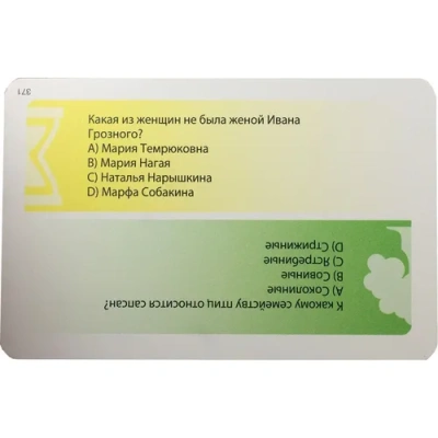 Настольная игра Необъятная Россия 