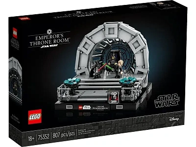 Игрушка Конструктор LEGO  Star Wars Тронный зал Императора 75352