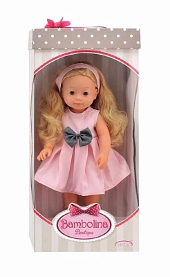 Кукла, тм Dimian, 40 см,, изготовлена из Пвх, глаза закрываются, в коробке