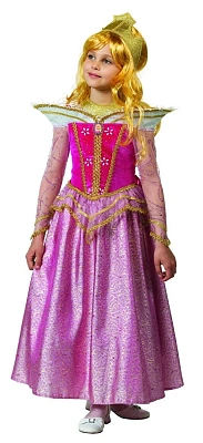 Карнавальный костюм для девочки "Принцесса Аврора" (Платье) (Зв. Маскарад) р.122-64
